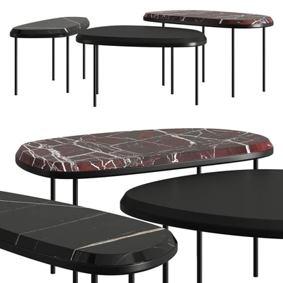 Living Divani Pebble Coffee Tables — Ver 1