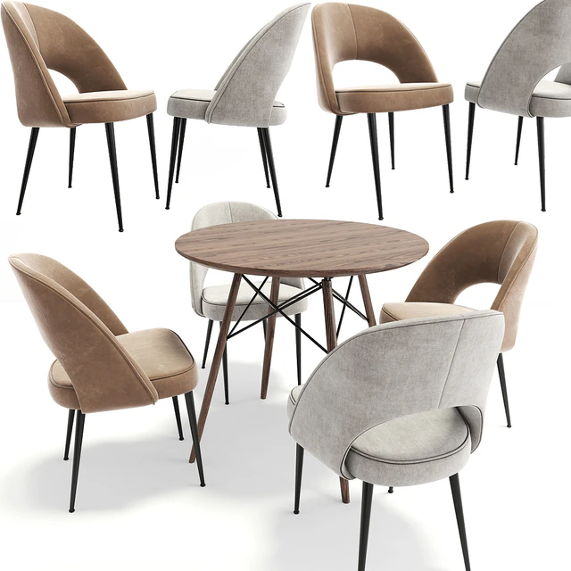 Dining Chair Set 08 — Descargar