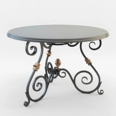 Ralph Lauren Home Duchess Wrought Iron Table — Вид 1