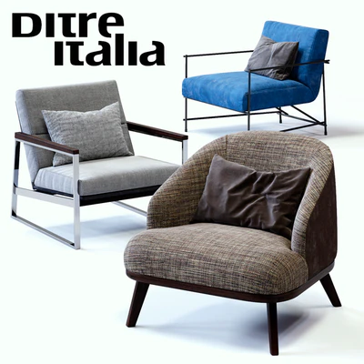 Ditre Italia Armchairs Set — Ver 1