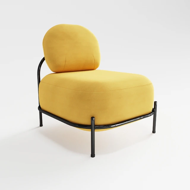 Polly chair, yellow — Descargar