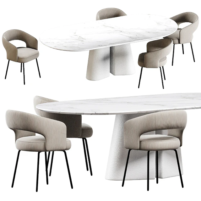 Ditre Italia Pillar and 356 Chair — Descargar