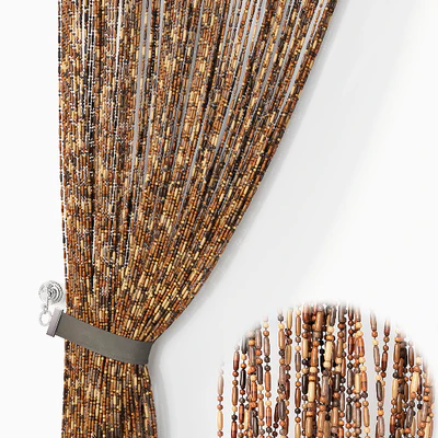 Curtains made of wooden beads V31 — Ver 2