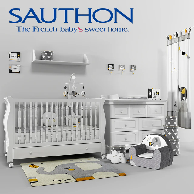 Baby room - SAUTHON Babyfan - SAUTHON Elodie Blanc — Скачать
