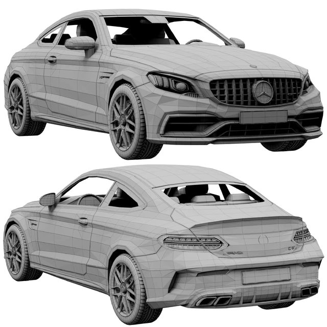 Mercedes-Benz C63 Coupe 2020 — Descargar
