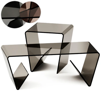 Bolling Coffee and Side Table set by Ivy Bronx — Вид 1