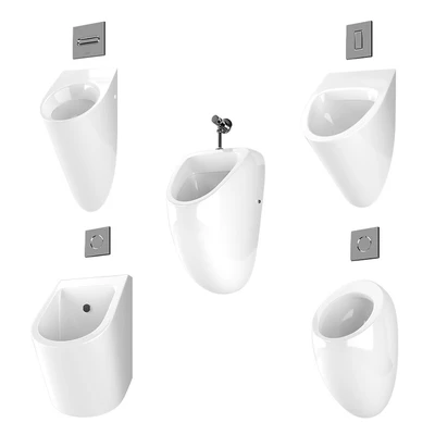 Urinal with flush buttons 2 set — Вид 3