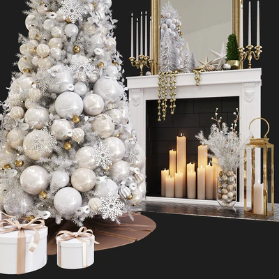 Christmas Decorative set sk 2 (Vray) — Ver 5
