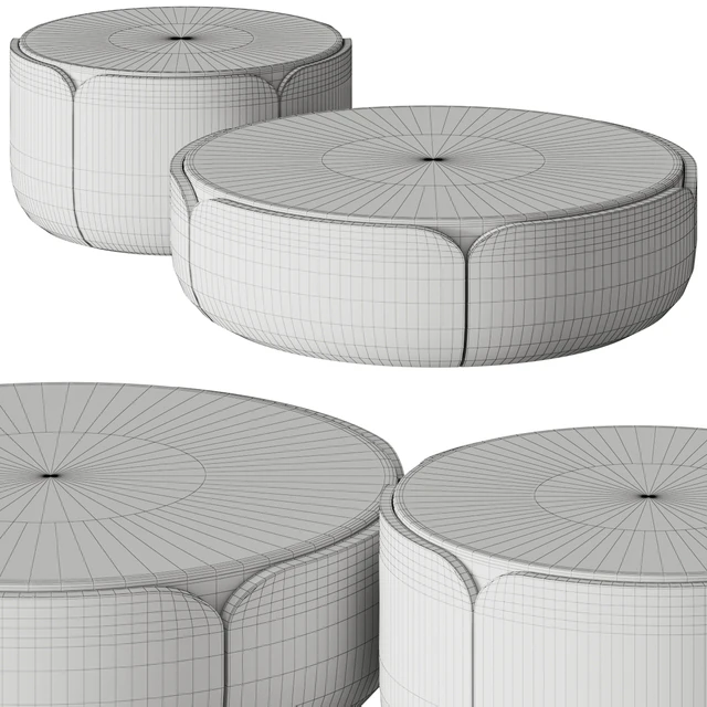 Milla & Milli Bloom Coffee Tables — Скачать