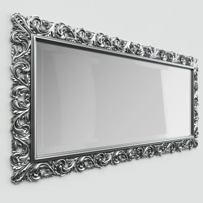 Mirror in carved baguette — Ver 1