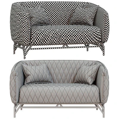 Double sofa Diplomat factory oldloft mebel — Вид 2