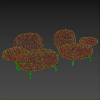 Cipria armchair edra — Ver 6