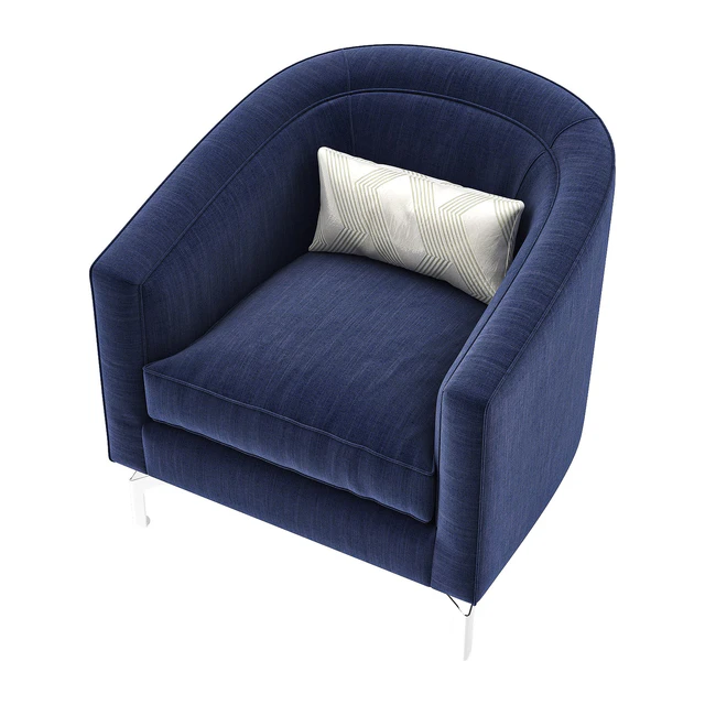 Annette Cabriole Armchair — Скачать