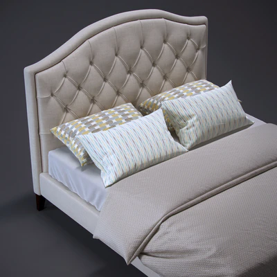 H60F Tufted Bedframe — Вид 3