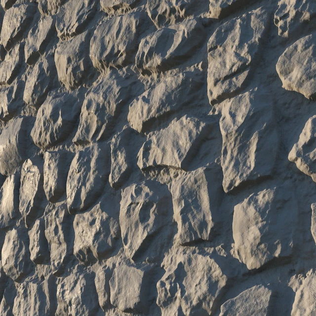 Материал каменной кладки 17 8k бесшовный PBR — Скачать