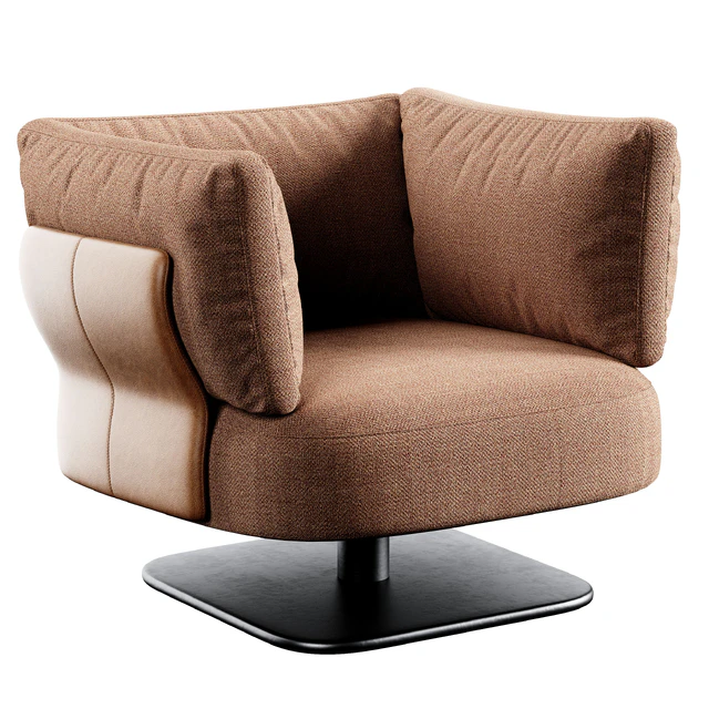 Saki Armchair By Minotti — Скачать