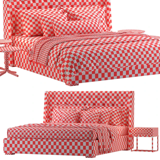 Meridiani TURMAN Bed — Descargar