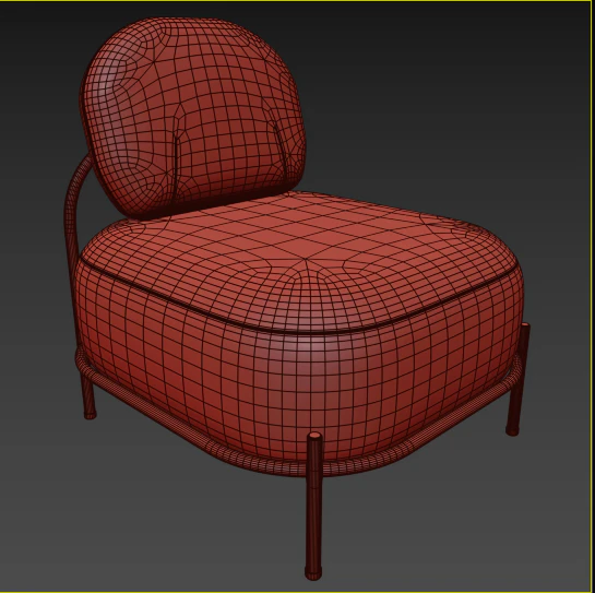 Polly chair, yellow — Descargar