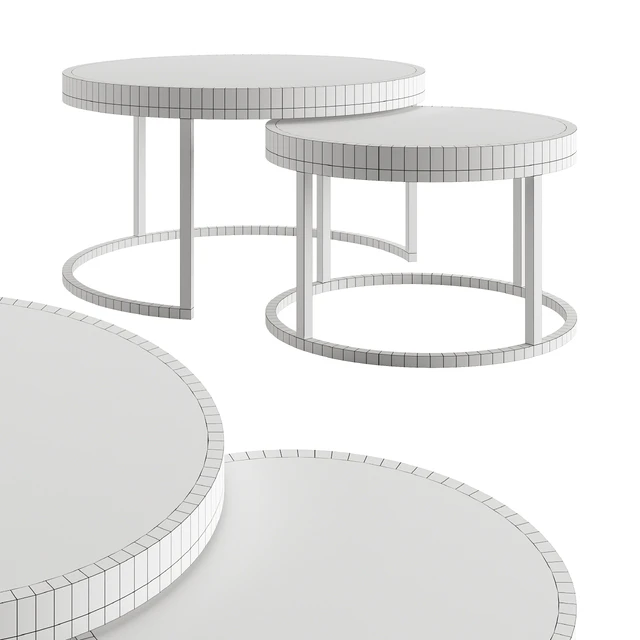 Oval Coffee Table by mLOFT — Скачать