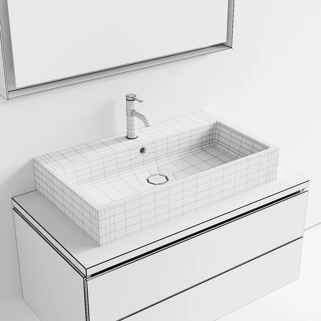 Duravit L-Cube Vanity Unit Set 3 — Descargar