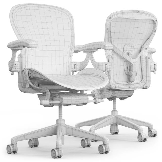 Chair Herman Miller Aeron — Descargar