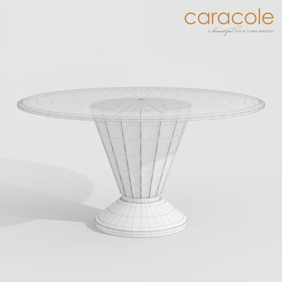 Dining table See Scallops Caracole — Ver 2