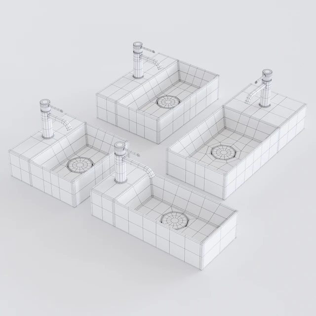 Alice Ceramica Spy Washbasin Set 1 — Скачать