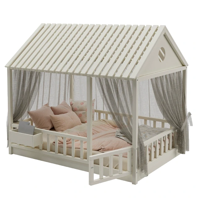 Children's bed with columns No. 3 — Descargar