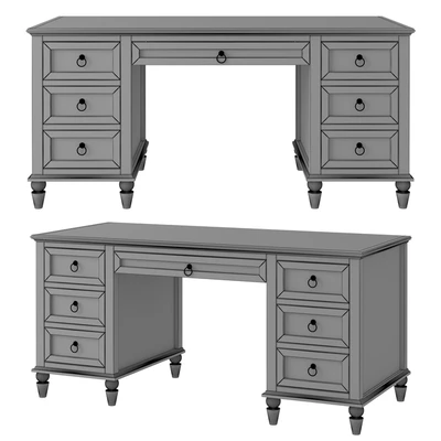 Desk with drawers Vilton — Ver 2