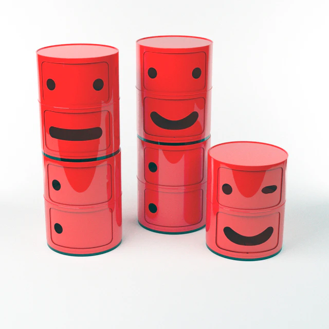 Kartell Chests "Componibili Smile" — Descargar