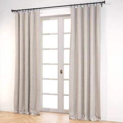 Crate and Barrel / Silvana Blackout Curtain — View 6