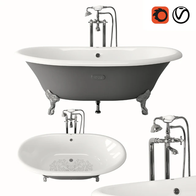 Roca Newcast Classic Bathtub — Descargar