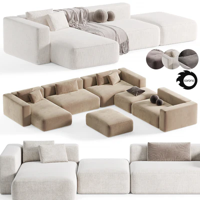 Bari Sofa Modular Sofa modern By Costabella — download