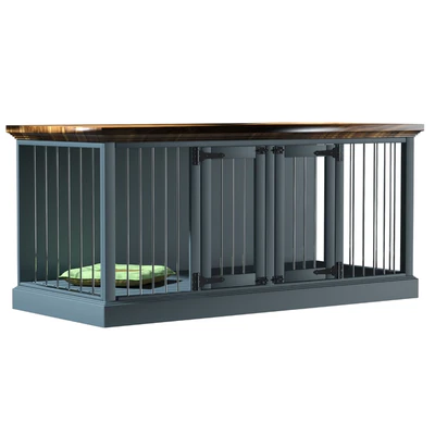 Damien Double Wide Credenza Pet Crate by Archie & Oscar — Ver 4