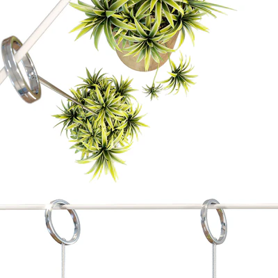 Decorative Hanging Metal Planter Set — Вид 3