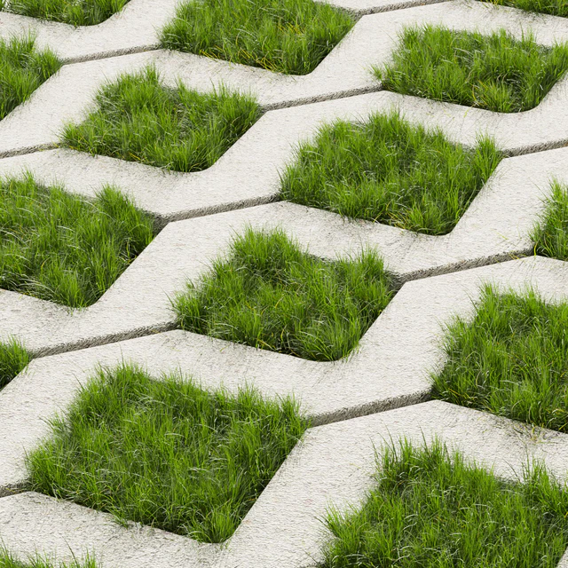 Collection plant vol 398 - grass - concrete - tileable — Скачать