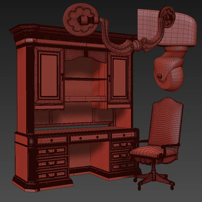 HOOKER RHAPSODY office set — Ver 3