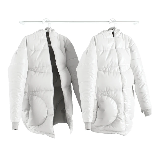 Winter jacket SONDR on a hanger — Descargar