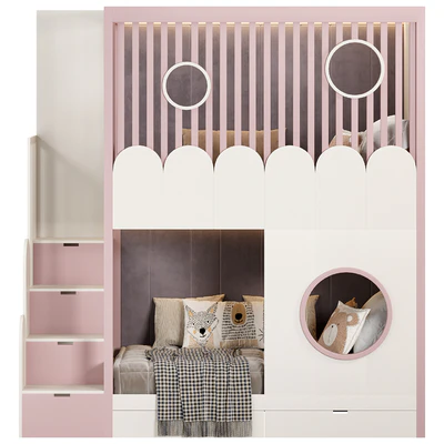 Designer two-level bed Kids room — Ver 5