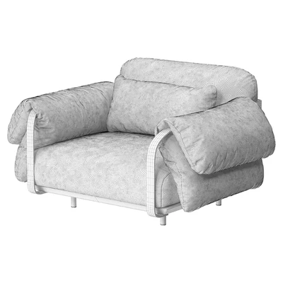 Narciso armchair by Baxter — Ver 5
