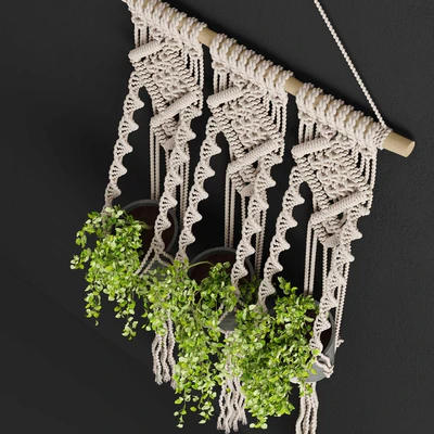 Macrame Planter — Ver 3