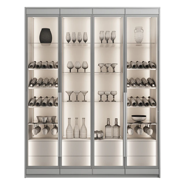 Сupboard with dishes My Design №16 — Скачать