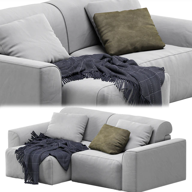 Corner Sofa Baivin Soft Light by Divan.ru / Диван Угловой Байвин — Скачать