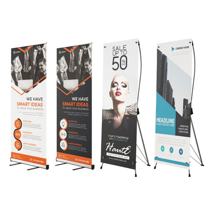 Advertising Banner Stands — Ver 1