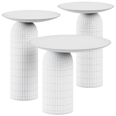 Wooden Coffee Side Table Disco by Basta / Кофейный столик — Вид 2