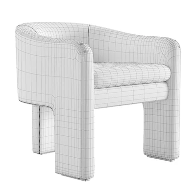 Eichholtz Pebbles Chair three legs — Ver 6