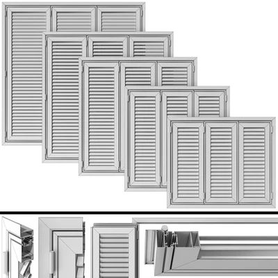 Shutter blind system for windows and doors — Ver 7