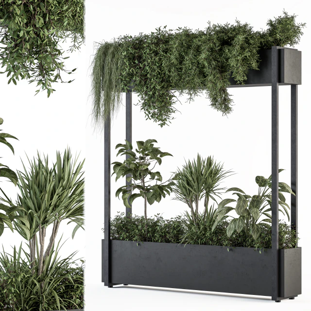 indoor Plant Set 258 - Plant Box Stand — Descargar