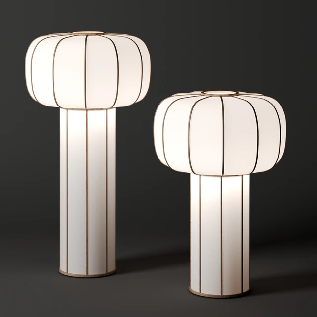 Kiku no Hana floor lamp by Time & Style — Скачать