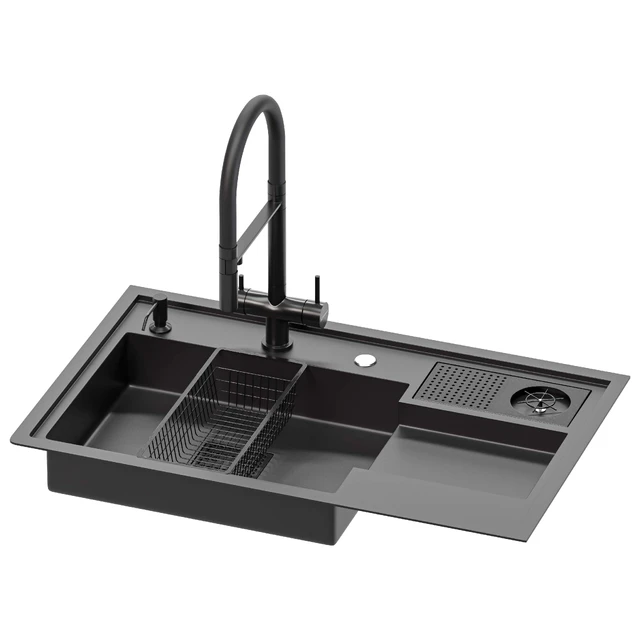 Sink Stainless Steel Cup Washer Sink Kitchen — Скачать